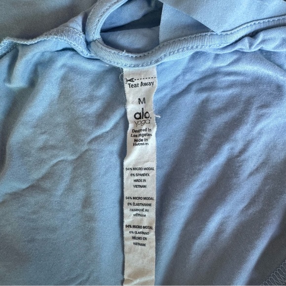 Alo Yoga Join Tank - UV Blue - Picture 3 of 3